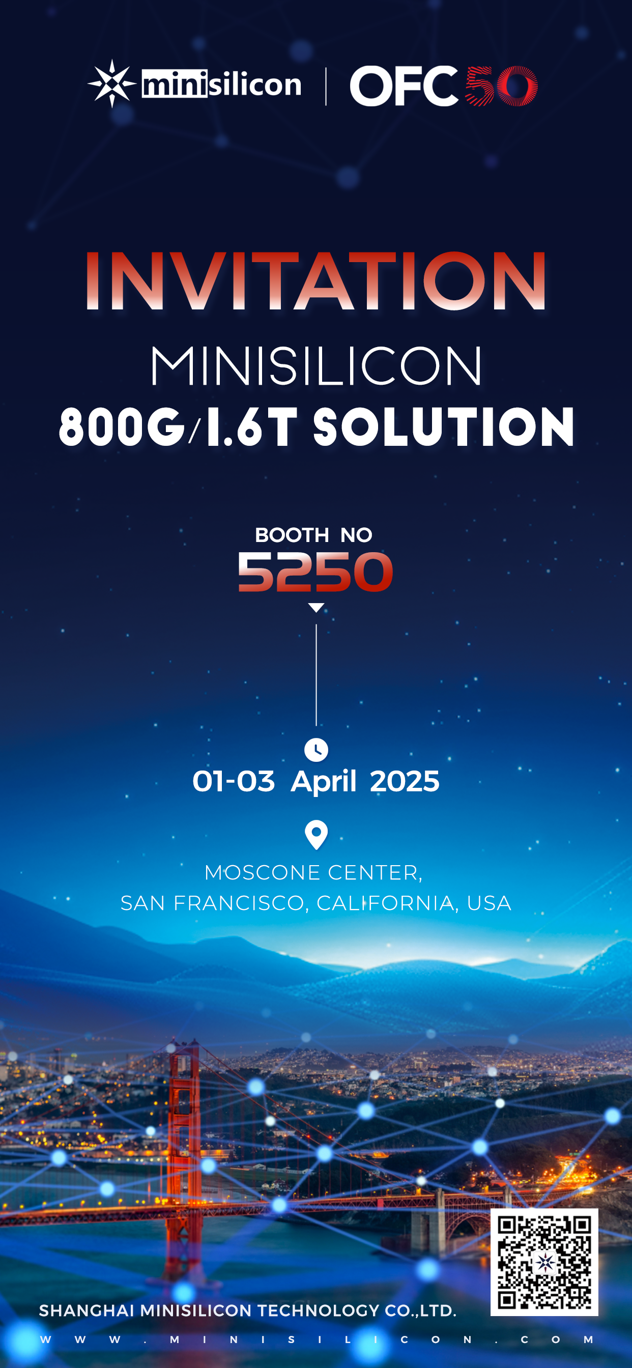 加拿大28预测科技邀请您共赴旧金山OFC盛会-展位5250